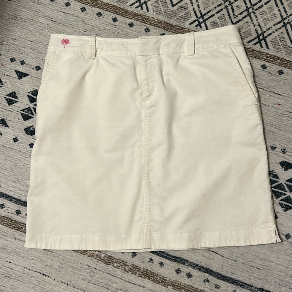 Lilly Pulitzer corduroy skirt